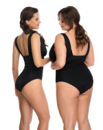 Ολόσωμο Μαγιό Plus Size – Τέλεια Εφαρμογή για Κοιλιά & Μεγάλο Στήθος